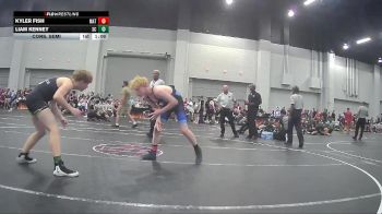 115/120 Cons. Semi - Kyler Fish, Mat Rats Rebooted Wrestling vs Liam Kenney, The Storm Wrestling Center