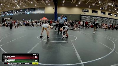 105 lbs Round 1 (4 Team) - Royce Beal, POWA vs Davis Lenz, Full Circle