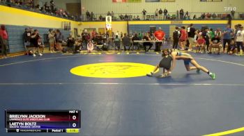 Round 2 - Laetyn Boltz, Wichita Training Center vs Brielynn Jackson, Lawrence Elite Wrestling Club