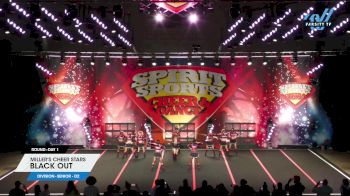 Miller's Cheer Stars - Black Out [2024 L2 Senior - D2 Day 1] 2024 Spirit Sports Myrtle Beach Nationals