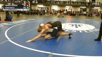 157 lbs Semifinal - George Johnson, Iona Prep vs Chris Nocca, Horace Greeley