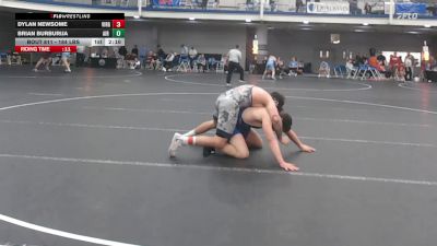 184 lbs 3rd Place - Dylan Newsome, Virginia vs Brian Burburija, Air Force Academy