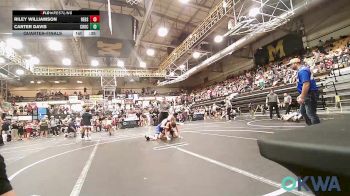88-96 lbs Quarterfinal - Riley Williamson, Redskins Wrestling Club vs Carter Davis, Choctaw Ironman