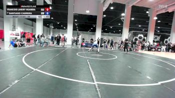 80 lbs Cons. Round 4 - Francois Landry Ngambia, California vs Santiago Cabrera, Gold Rush Wrestling