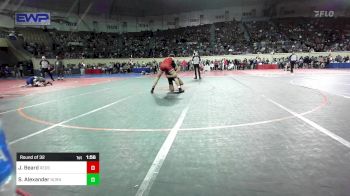 150 lbs Round Of 32 - Je`Reon Beard, Redskins Wrestling Club vs Steven Alexander, Norman North