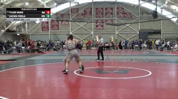 157 lbs Cons. Round 2 - Lucien Perla, Springfield vs Tyler Russ, Norwich
