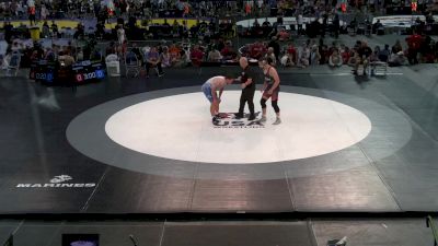 215 lbs Cons 64 #2 - Robert Seth Montierth, UT vs Jaret Peterson, NE