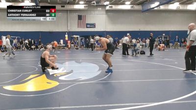 197 lbs Final - Christian Curley, Bridgewater State vs Anthony Fernandez, Johnson & Wales (RI)
