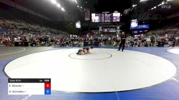 112 lbs Cons 16 #1 - Erin Rizzuto, Florida vs Haley Gonzales, New York