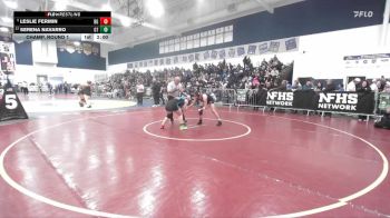 145 lbs Champ. Round 1 - Leslie Fermin, Bell Gardens vs Serena Navarro, Grand Terrace