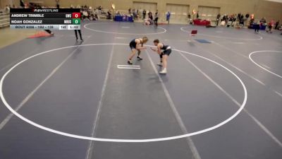 16U - 138 lbs Cons. Semis - Andrew Trimble, Guerrilla Wrestling Club vs Noah Gonzalez, Maple River/ United South Central