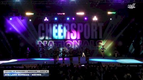 ATA Lake Norman - Matrix [2026 L4 Senior - Medium Day 2] 2026 CHEERSPORT National All Star Cheerleading Championship