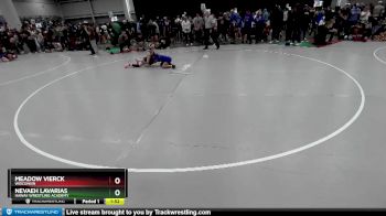 105 lbs Champ. Round 2 - Nevaeh Lavarias, Hawaii Wrestling Academy vs Meadow Vierck, Wisconsin
