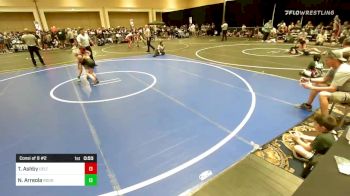 61 lbs Consi Of 8 #2 - Traycen Ashby, Delta WC vs Noah Arreola, Rough House