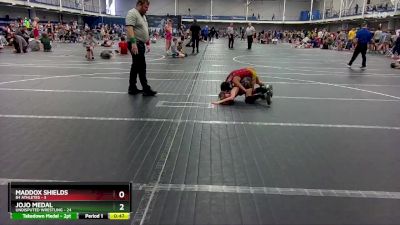 60 lbs Round 6 (8 Team) - Jojo Medal, Undisputed Wrestling vs Maddox Shields, 84 Athletes