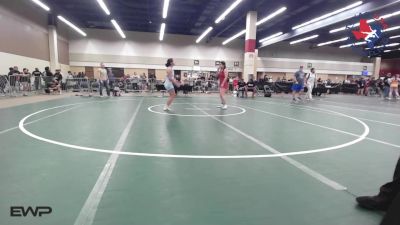 125 lbs Quarterfinal - Genevieve Bellino, Texas vs Sierra Gonzales, Silverback Wrestling Fort Worth