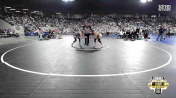 G5A-140 lbs Quarterfinal - Gage Vaughn, CADDO (Girls) vs Annabelle Mowdy, CHECOTAH (Girls)