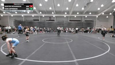 52 lbs Round 4 (8 Team) - Sawyer Richardson, Capital City WC vs Kade Jefferson, Grundy WC Black