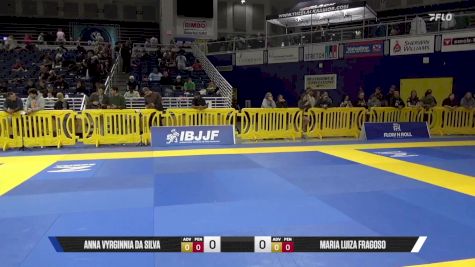 Maria Luiza Fragoso vs Anna Vyrginnia Da Silva 2025 Pan IBJJF Jiu-Jitsu No-Gi Championship