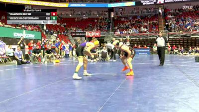 1A-150 lbs Cons. Round 5 - Dawson Beyer, Sibley-Ocheyedan vs Reece Klostermann, Alburnett