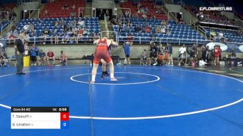 220 lbs Cons 64 #2 - Tyler Delooff, Michigan vs Gage Linahon, Iowa