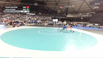 Boys 4A 120 lbs 3rd Place Match - Teague Meagher, Kamiakin vs Aizak Fetters, Curtis