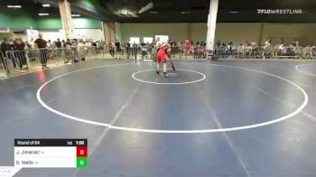 182 lbs Round Of 64 - Jacob Jimenez, VA vs Garrett Wells, OK