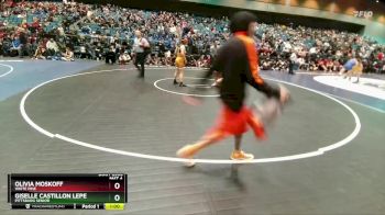 140 lbs Cons. Round 1 - Olivia Moskoff, White Pine vs Giselle Castillon Lepe, Pittsburg Senior