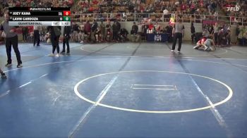 146 lbs Quarterfinal - Joey Kana, Salem vs Lavin Cardoza, Upgraded Industries