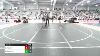 152 lbs Round Of 32 - Drew Pepin, Combat Athletics Black vs Will Collins, Illinois Menace Lightning