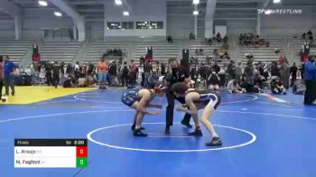 126 lbs Final - Leandro (LJ) Araujo, ND vs Mitchell Faglioni, VA