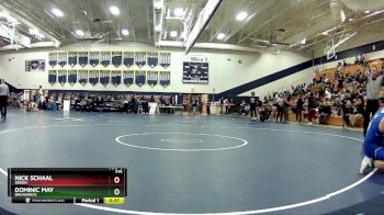 215 lbs Cons. Semi - Dominic May, Brunswick vs Nick Schaal, Green