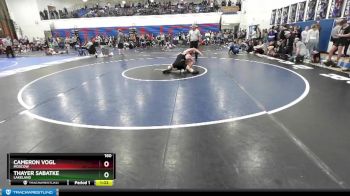 160 lbs 5th Place Match - Cameron Vogl, Moscow vs Thayer Sabatke, Lakeland