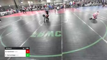 46 lbs Rr Rnd 2 - Kai Sargent, Midwest Destroyers vs Trenten Allemand, Team Braves