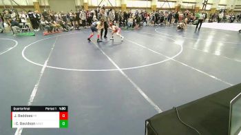 93 lbs Quarterfinal - Charles Davidson, Cougar Wrestling Club vs Judge Beddoes, MURRAY