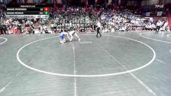 165 lbs D1/d2/d3 Finals (sat 3:00 P.m.) - Isaiah Nowak, Coleman vs Drake Petersen, Saint Croix Falls