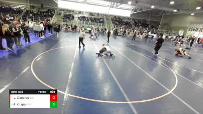 175 lbs Champ. Round 1 - Logan Cisneros, Brothers Of Steel vs Austin Knapp, Champions Wrestling Club