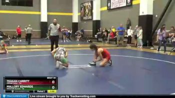 110 lbs Semis & Wb - Keely Fallert, Missouri Black vs Kaylyn Harrill, Grand View