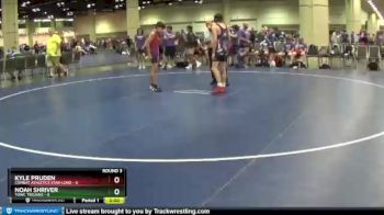 106 lbs Round 3 (8 Team) - Kyle Pruden, Combat Athletics Star-Lord vs Noah Shriver, TOWC Trojans