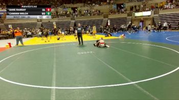 85 lbs 3rd Place Match - Bane Ramsay, Caledonia/Houston vs Camden Welch, Wabasso