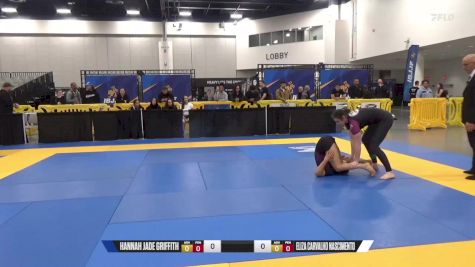 Eliza Carvalho Nascimento vs Hannah Jade Griffith 2024 World IBJJF Jiu-Jitsu No-Gi Championship