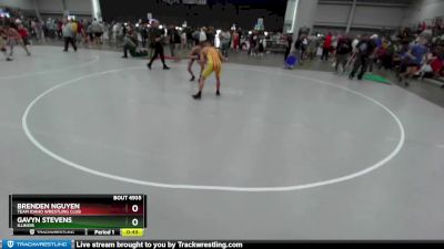 132 lbs Cons. Round 4 - Gavyn Stevens, Illinois vs Brenden Nguyen, Team Idaho Wrestling Club