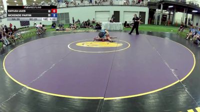 135 lbs Kaylea Liles, Georgia vs McKenzie Partin, South Carolina