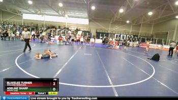 62 lbs Round 1 - Adeline Sharp, Uintah Utes vs Blakelee Turner, Stallions Wrestling