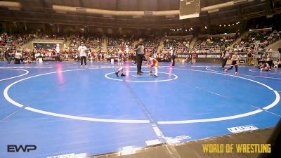 58 lbs Round Of 16 - Ryker Polk, Great Bridge vs Azerijah Bonney, Ridge Wrestling Club