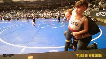 58 lbs Round Of 16 - Grant Duncan, Topeka Blue Thunder vs Maverick Elliott, Mat Assassins