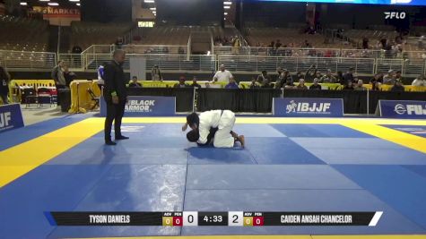 Caiden Ansah Chancelor vs Tyson Daniels 2025 Pan Jiu Jitsu IBJJF Championship