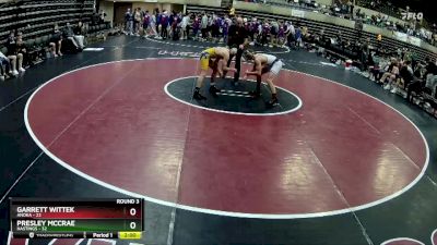 145 lbs Round 3 (4 Team) - Presley McCrae, Hastings vs Garrett Wittek, Anoka