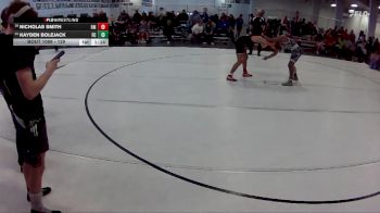 129 lbs Champ. Round 2 - Nicholas Smith, Fairbury vs Kayden Bolejack, Fillmore Central