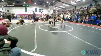 49 lbs Round Of 16 - Geronimo Tecumseh II, Mojo Grappling Academy vs Kolter Short, Blackwell Wrestling Club